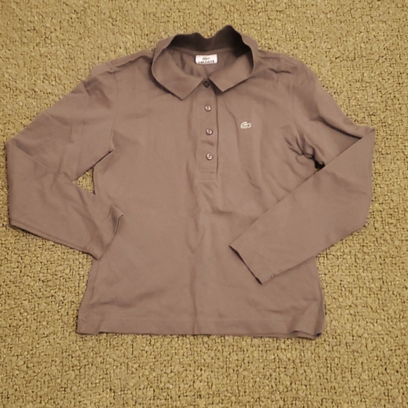 Lacoste Tops - Lacoste Long Sleeve Polo
